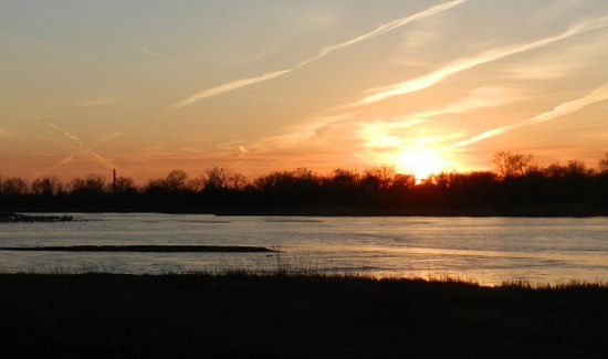The Platte River at Kearney, NE